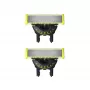 Raseerimispea Philips Norelco OneBlade QP420/50, hõbedane, 2 asenduspead, ühildub Philips OneBlade'iga