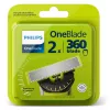 Raseerimispea Philips Norelco OneBlade QP420/50, hõbedane, 2 asenduspead, ühildub Philips OneBlade'iga