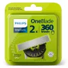 Raseerimispea Philips Norelco OneBlade QP420/50, hõbedane, 2 asenduspead, ühildub Philips OneBlade'iga