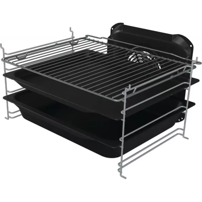 Vabaltseisev pliit Gorenje GECS5B70CLI, elektriline keraamiline pliit 4 tsooni, 70 L ahi, elevandiluu, 500 mm laius