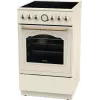 Vabaltseisev pliit Gorenje GECS5B70CLI, elektriline keraamiline pliit 4 tsooni, 70 L ahi, elevandiluu, 500 mm laius