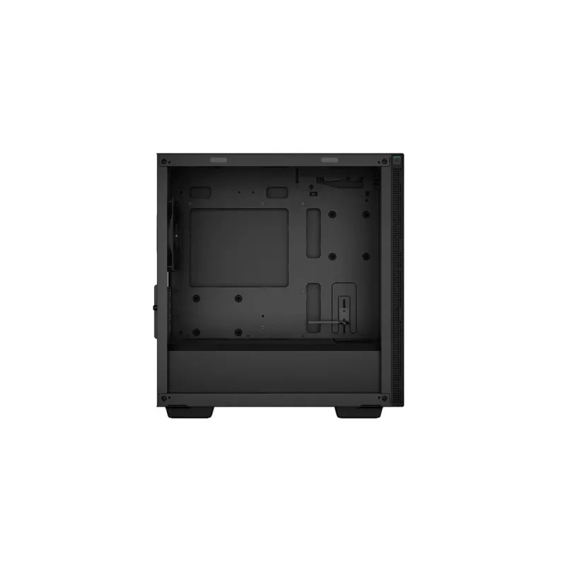 Arvuti korpus DeepCool CH370 Mini Tower — microATX/Mini‑ITX, karastatud klaas, toetab kuni 32 cm GPU-d