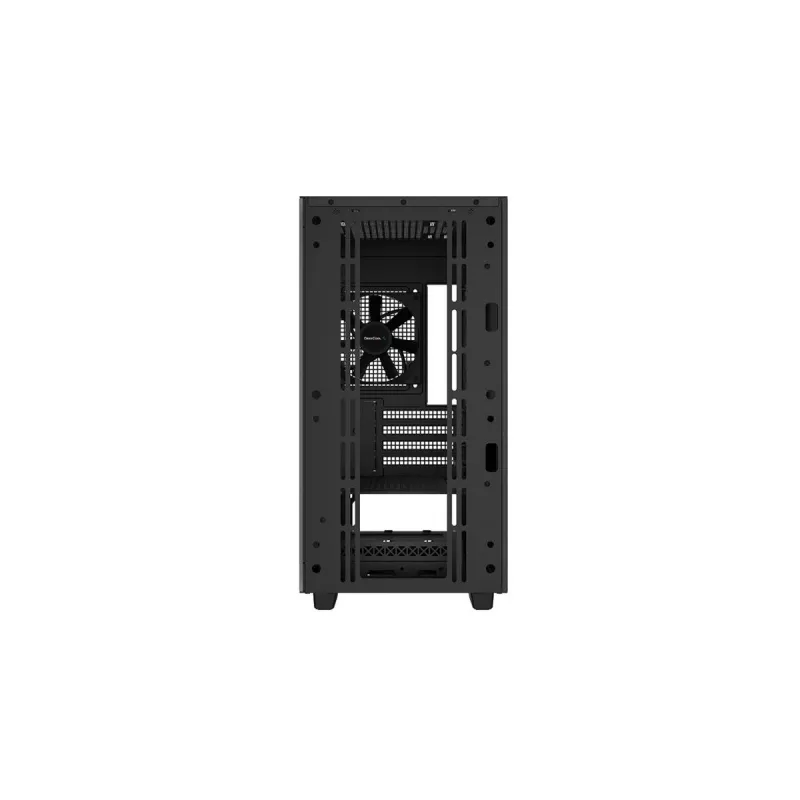 Arvuti korpus DeepCool CH370 Mini Tower — microATX/Mini‑ITX, karastatud klaas, toetab kuni 32 cm GPU-d