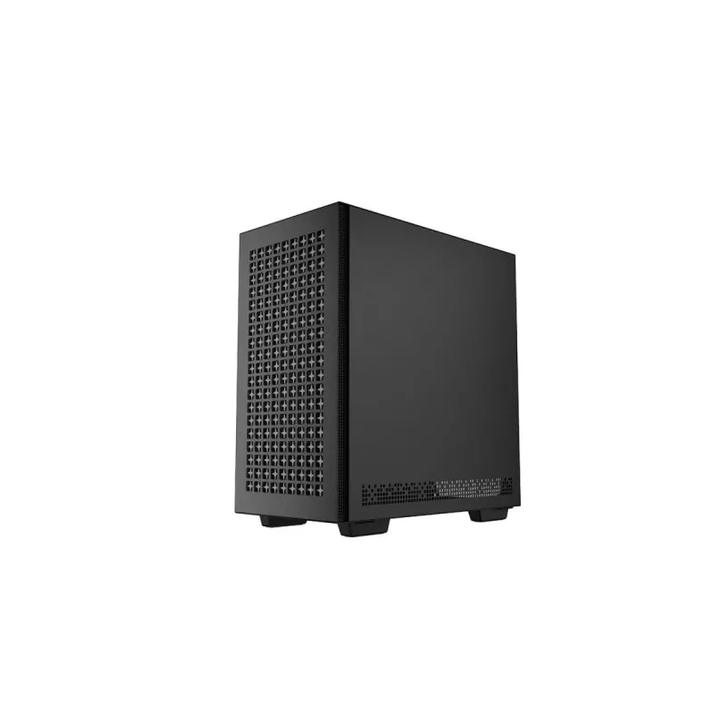 Arvuti korpus DeepCool CH370 Mini Tower — microATX/Mini‑ITX, karastatud klaas, toetab kuni 32 cm GPU-d