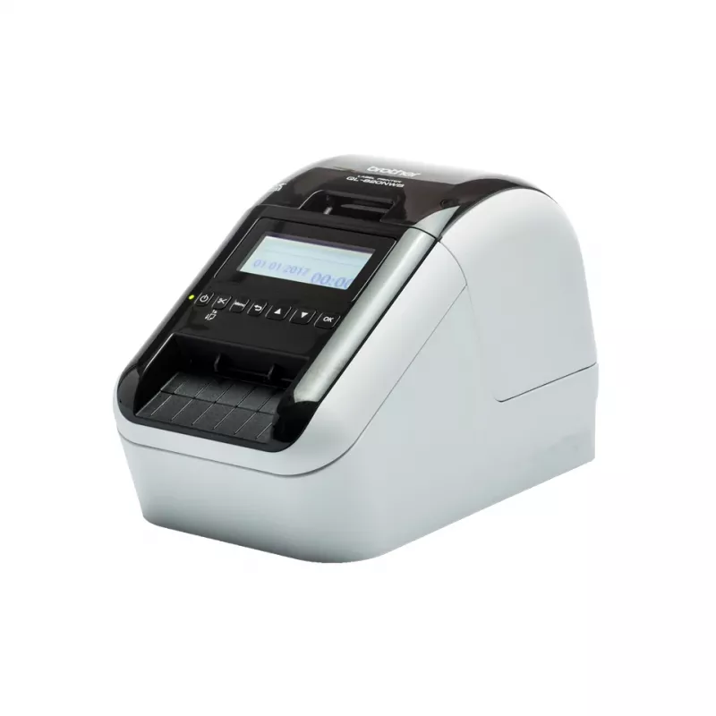 Sildiprinter Brother QL-820NWBC otsesoojustrükk Värv 300 x 300 DPI 176 mm/s Juhtmega ja juhtmevaba Ethernet LAN DK Wi-Fi Bluetooth