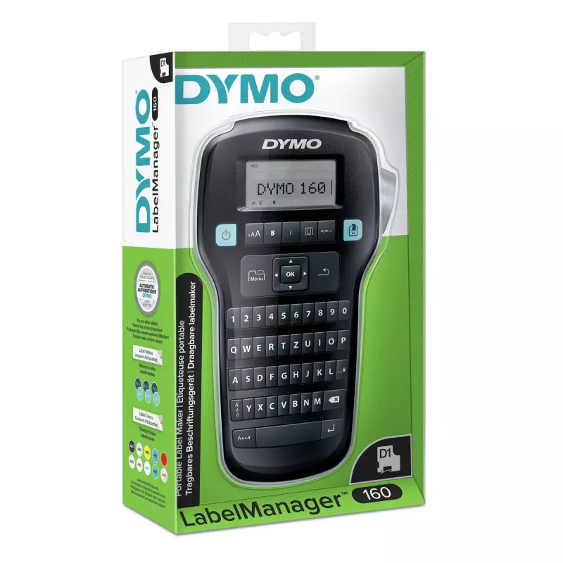 Sildimarker DYMO LabelManager 160 QWERTZ
