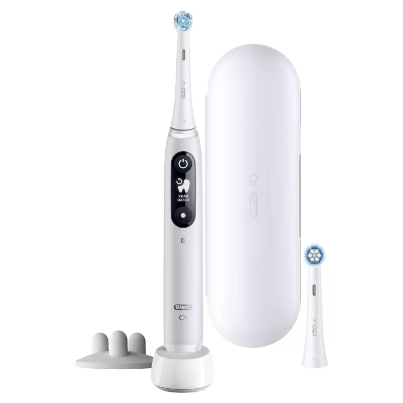 Oral-B iO 6 täiskasvanute vibreeriv hambahari, valge
