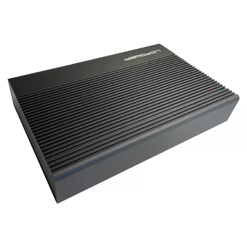 HDD/SSD korpus LC-Power LC-35U3-C 3.5 tolli Must USB Type-C 6 Gbit/s
