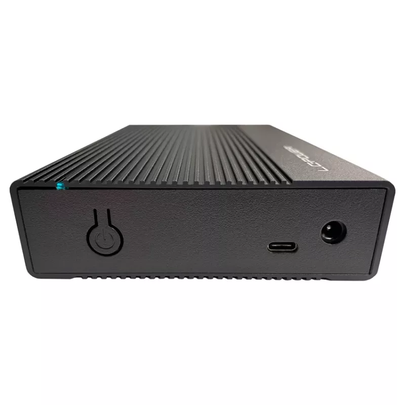 HDD/SSD korpus LC-Power LC-35U3-C 3.5 tolli Must USB Type-C 6 Gbit/s