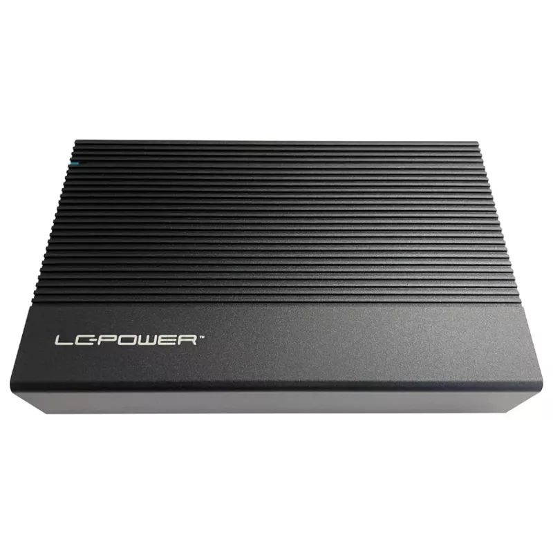 HDD/SSD korpus LC-Power LC-35U3-C 3.5 tolli Must USB Type-C 6 Gbit/s