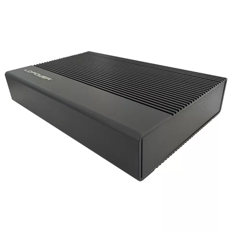 HDD/SSD korpus LC-Power LC-35U3-C 3.5 tolli Must USB Type-C 6 Gbit/s