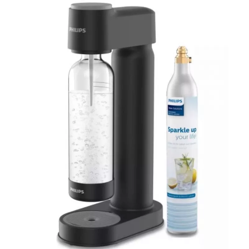 Carbonator Philips Plastist Must 1L PET-pudel