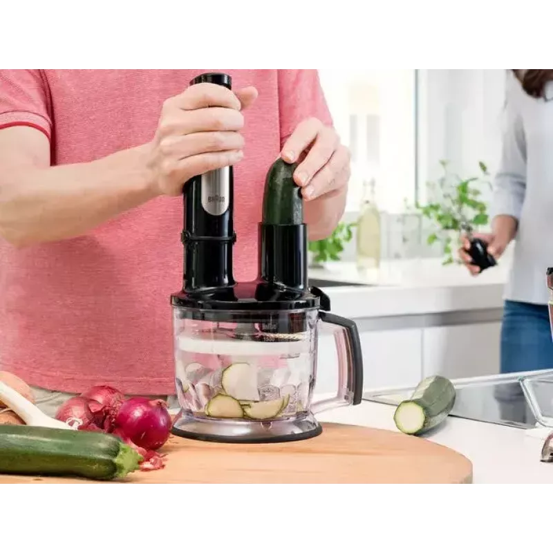 Braun MultiQuick 7 MQ 7075X 1,5 L Lauapealne blender 1000 W Must