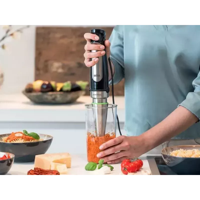 Braun MultiQuick 7 MQ 7075X 1,5 L Lauapealne blender 1000 W Must