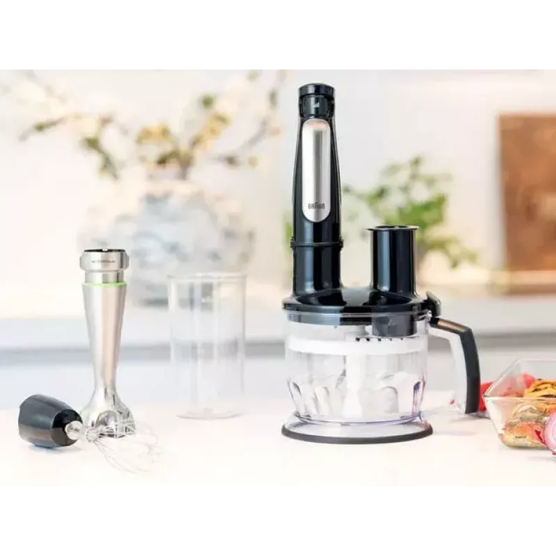 Braun MultiQuick 7 MQ 7075X 1,5 L Lauapealne blender 1000 W Must
