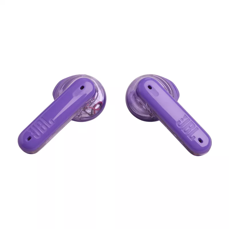 JBL Tune Flex Ghost Edition kõrvaklapid True Wireless Stereo (TWS) kõrvasisesed kõned/muusika Bluetooth lilla, poolläbipaistev