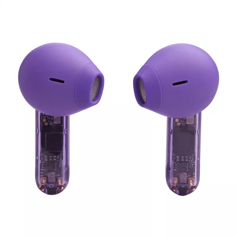 JBL Tune Flex Ghost Edition kõrvaklapid True Wireless Stereo (TWS) kõrvasisesed kõned/muusika Bluetooth lilla, poolläbipaistev