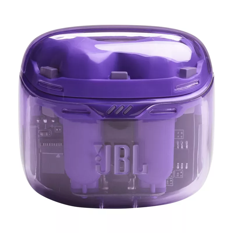 JBL Tune Flex Ghost Edition kõrvaklapid True Wireless Stereo (TWS) kõrvasisesed kõned/muusika Bluetooth lilla, poolläbipaistev
