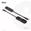 CLUB3D USB Gen2 Type-C HDMI™ 8K60Hz või 4K120Hz HDR10+ DSC1.2 toiteedastusega 3.0 aktiivadapter M/F
