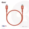 CLUB3D USB2 Type-C kahesuunaline USB-IF sertifitseeritud kaabel andmesideks 480Mb, PD 240W(48V/5A) EPR M/M 1m / 3.23 ft