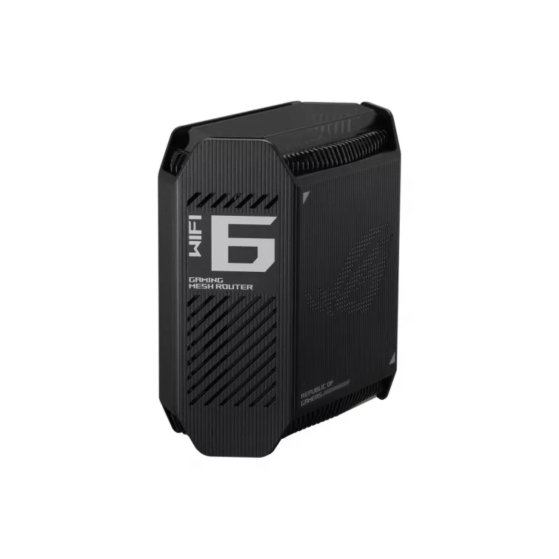 ASUS ROG Rapture GT6 AX10000 AiMesh 1 pakk Kolmriba (2,4 GHz / 5 GHz / 5 GHz) Wi-Fi 6 (802.11ax) Must 4 sisemist