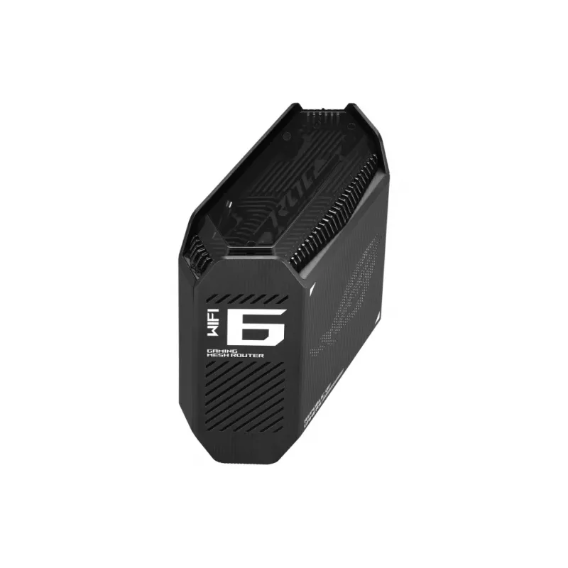 ASUS ROG Rapture GT6 AX10000 AiMesh 1 pakk Kolmriba (2,4 GHz / 5 GHz / 5 GHz) Wi-Fi 6 (802.11ax) Must 4 sisemist
