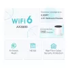 Mesh-ruuter TP-Link AX3000 Kaheribaline 2.4 GHz 5 GHz Wi-Fi 6