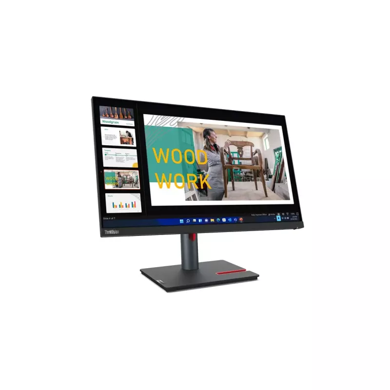 Lenovo ThinkVision P24q-30 arvutimonitor 60,5 cm (23,8 tolli) 2560 x 1440 pikslit Quad HD LED must