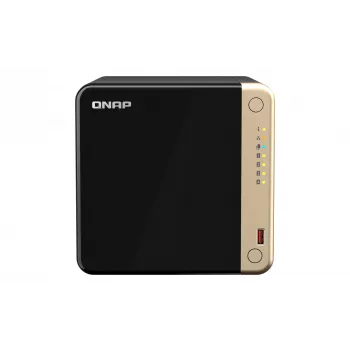 QNAP TS-464 NAS Tower Intel® Celeron® N5095 8 GB DDR4 0 TB QNAP QTS Must