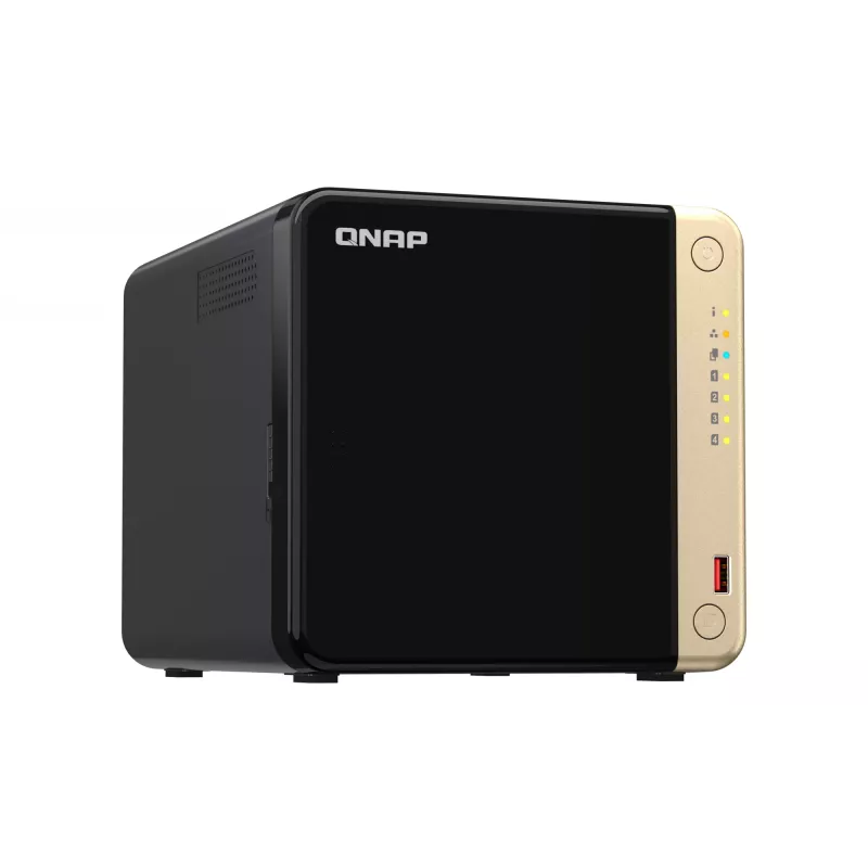 QNAP TS-464 NAS Tower Intel® Celeron® N5095 8 GB DDR4 0 TB QNAP QTS Must