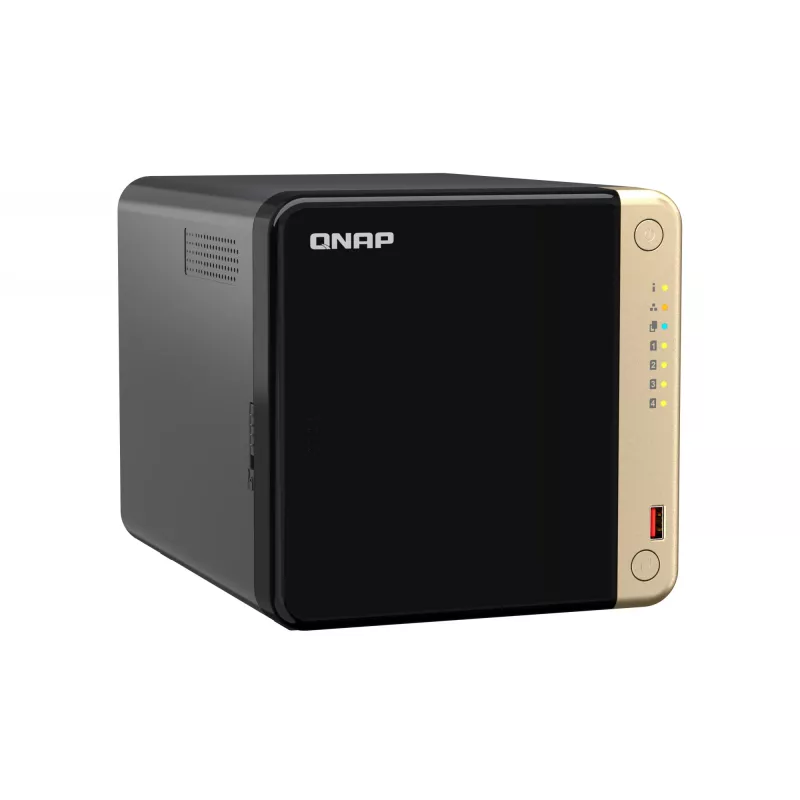 QNAP TS-464 NAS Tower Intel® Celeron® N5095 8 GB DDR4 0 TB QNAP QTS Must