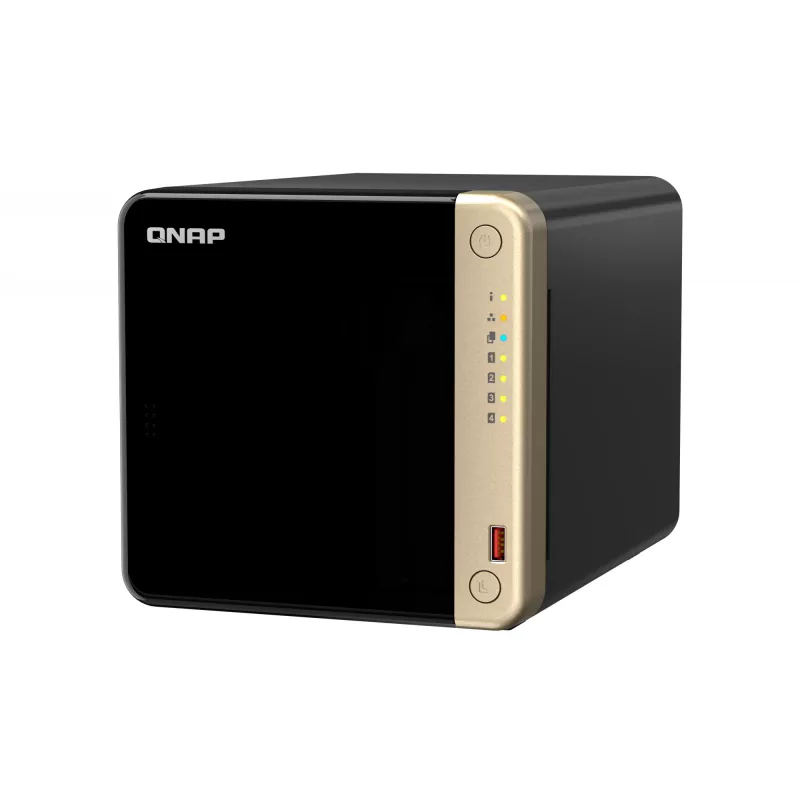 QNAP TS-464 NAS Tower Intel® Celeron® N5095 8 GB DDR4 0 TB QNAP QTS Must