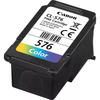 Canoni CL-576 tindikassett 1 tk Originaal Standardtootlikkus Tsüaan, magenta, Kollane