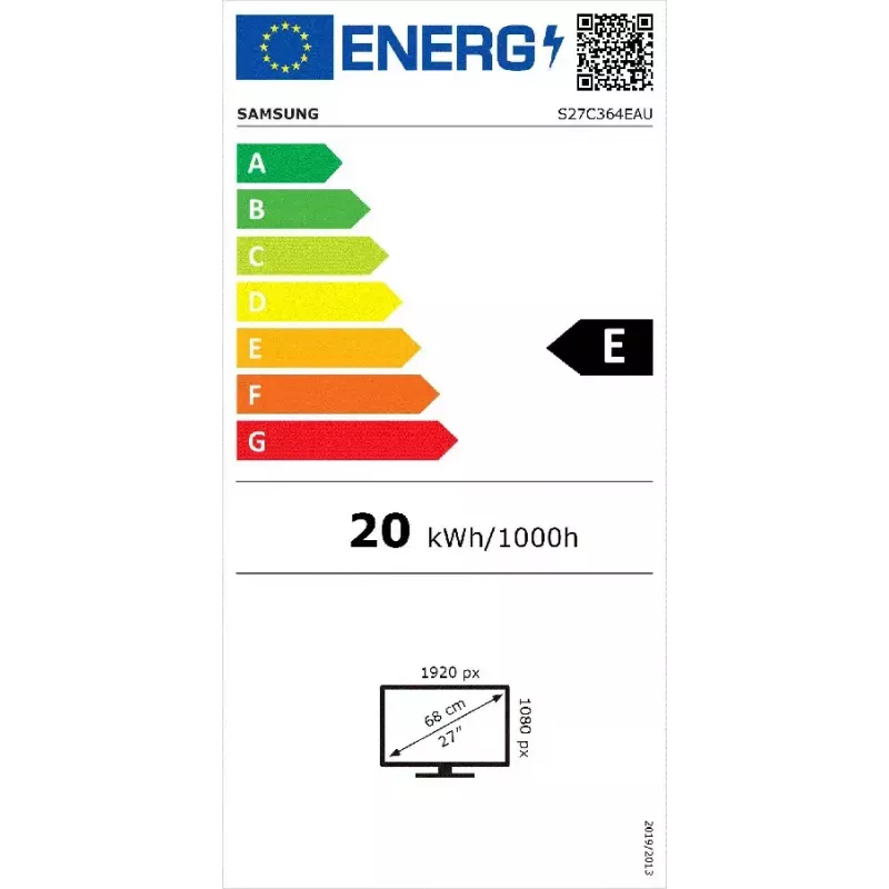 Samsung S36C arvutimonitor 68,6 cm (27 tolli) 1920 x 1080 pikslit Full HD LCD must