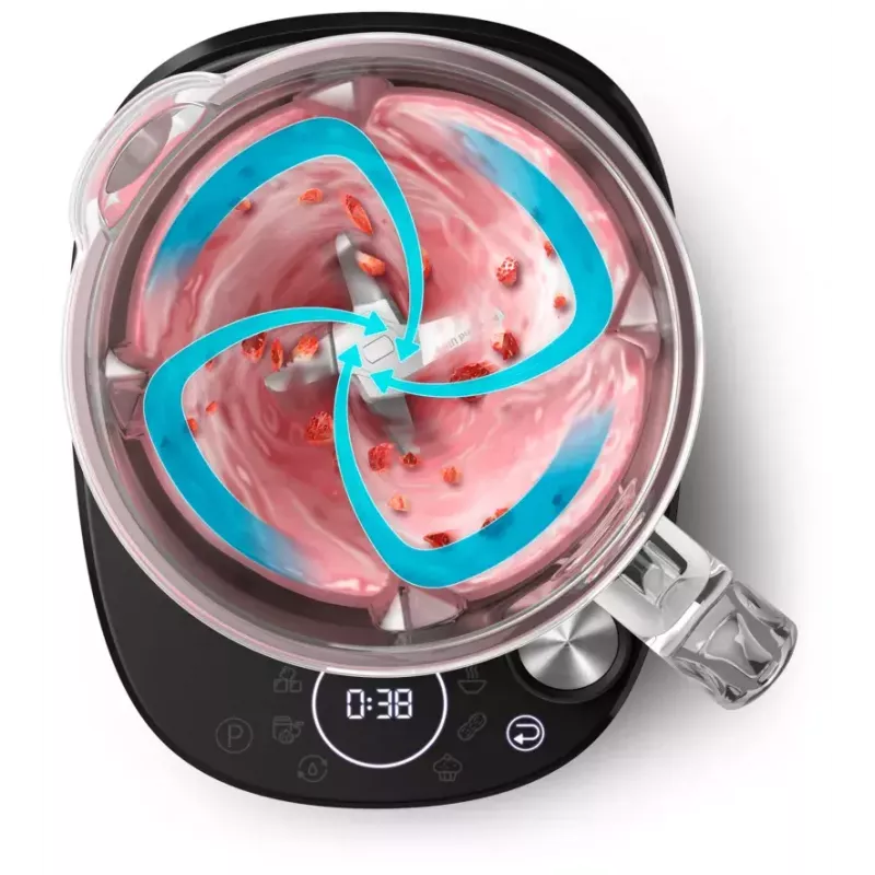 Laudasegamik Philips 7000 seeria HR3760/00 Must Metallic
