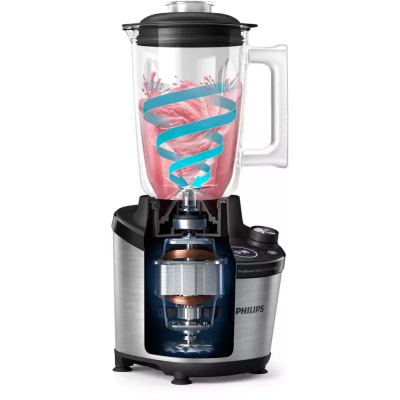 Laudasegamik Philips 7000 seeria HR3760/00 Must Metallic