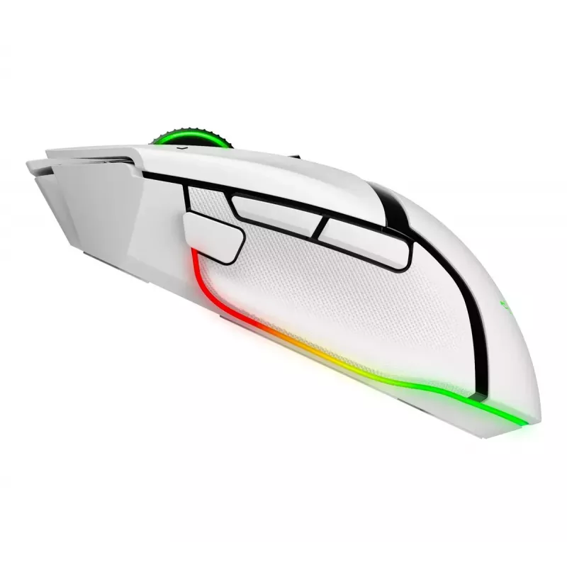 Gaming hiir Razer Basilisk V3 Pro — paremakäeline, optiline 30 000 DPI, RF Wireless/Bluetooth/USB-C, valge