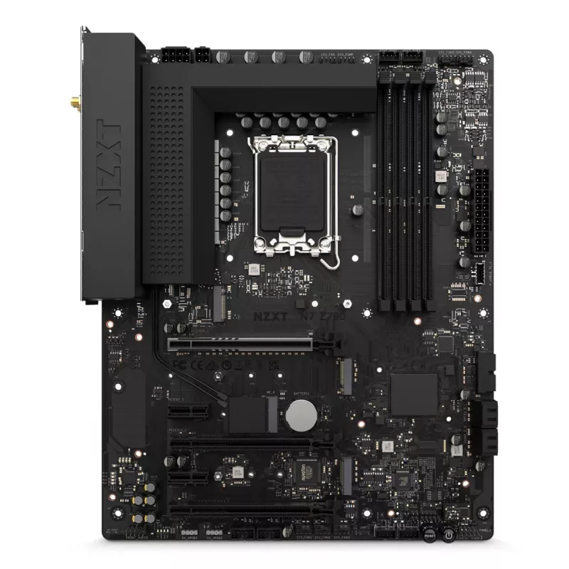 NZXT emaplaat N7 Z790 Intel Z790 4 x DDR5 ATX must