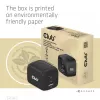 CLUB3D reisilaadija PPS 65W GAN tehnoloogiaga, kolme pordiga (2x USB Type-C + USB Type-A) Power Delivery (PD) 3.0 tugi