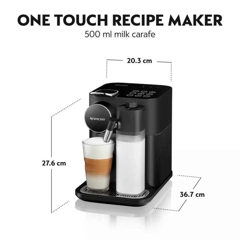 De’Longhi Nespresso Gran Lattissima kohvimasin Delonghi, Sophisticated Darks