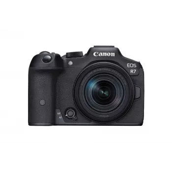 Peeglita kaamera Canon EOS R7 koos RF-S 18-150mm objektiiviga, 32,5 MP CMOS, 4K, 0,53 kg