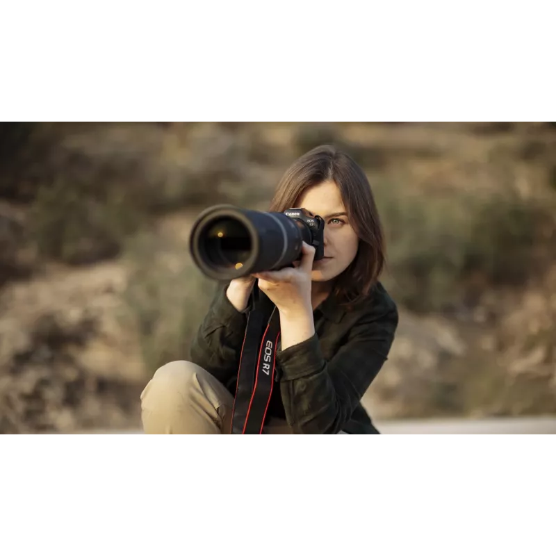 Peeglita kaamera Canon EOS R7 koos RF-S 18-150mm objektiiviga, 32,5 MP CMOS, 4K, 0,53 kg