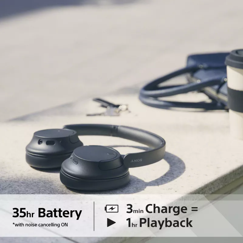 Sony WH-CH720 Kõrvaklapid Juhtmega ja Juhtmeta Peavõruga Kõned/Muusika USB Type-C Must