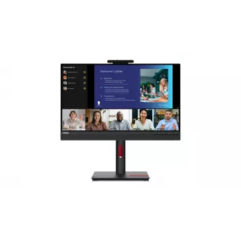 Lenovo ThinkVision T24v-30 arvutikuvar 60,5 cm (23,8 tolli) 1920 x 1080 pikslit Full HD LED Must