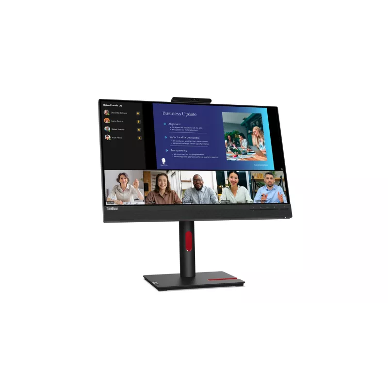 Lenovo ThinkVision T24v-30 arvutikuvar 60,5 cm (23,8 tolli) 1920 x 1080 pikslit Full HD LED Must