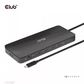 Dokkimisjaam CLUB3D Thunderbolt 4 Certified 11-in-1 140W