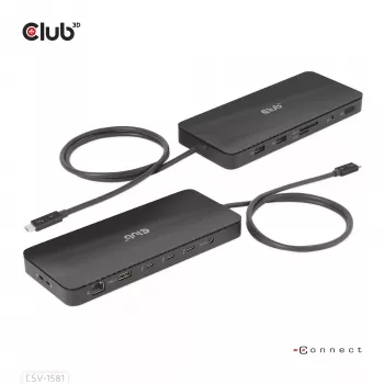 Dokkimisjaam CLUB3D Thunderbolt 4 Certified 11-in-1 140W