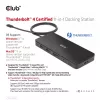 Dokkimisjaam CLUB3D Thunderbolt 4 Certified 11-in-1 140W
