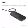 Dokkimisjaam CLUB3D Thunderbolt 4 Certified 11-in-1 140W