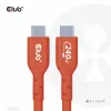 CLUB3D USB2 Type-C kahesuunaline USB-IF sertifitseeritud andmekaabel 480Mb, PD 240W(48V/5A) EPR M/M 3m / 9.84 ft